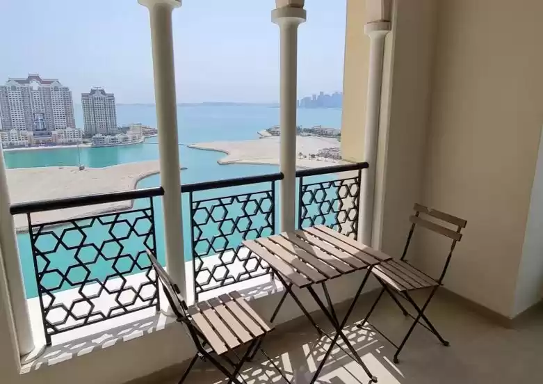 سكني عقار جاهز 2 غرف  مفروش شقة  للإيجار في السد , الدوحة #8841 - 1  صورة 